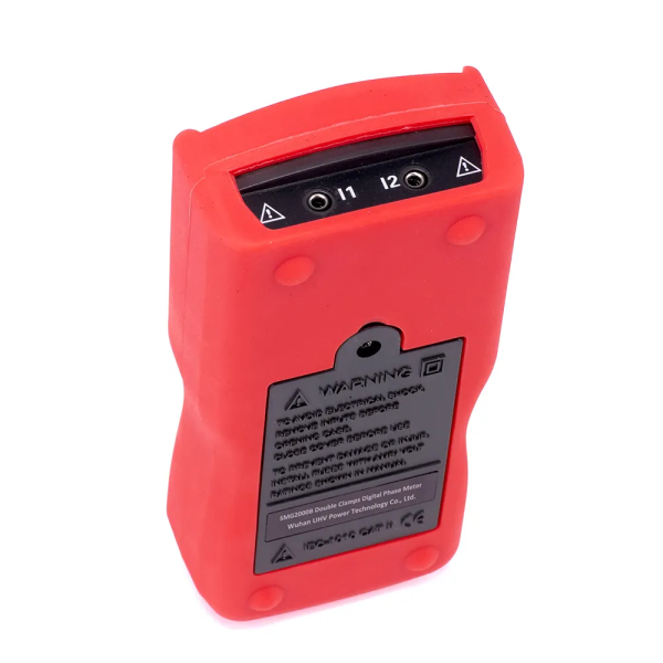 Dual Clamp Digital Phase Volt-Ampere Meter with 500V/10A Measurement Range, LCD Display and Auto Power Off