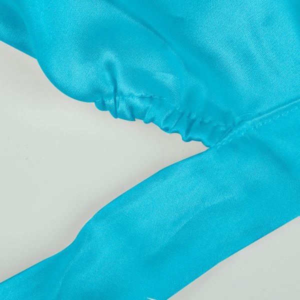 Long Curly Hair Xl Silk Bonnet , 43cm 22 Momme Night Mulberry Silk Cap Warrens