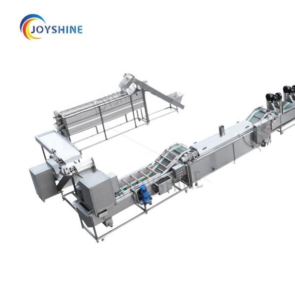 220V 380V ligne automatique de production de frites congelées pour viande