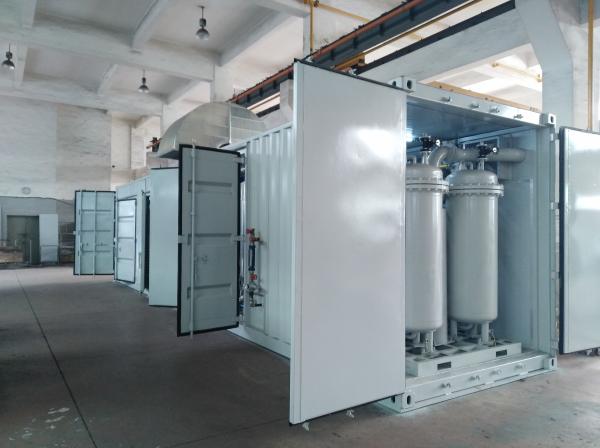 On Site Skid Mounted Instrument Air Skid Package Automated ODM