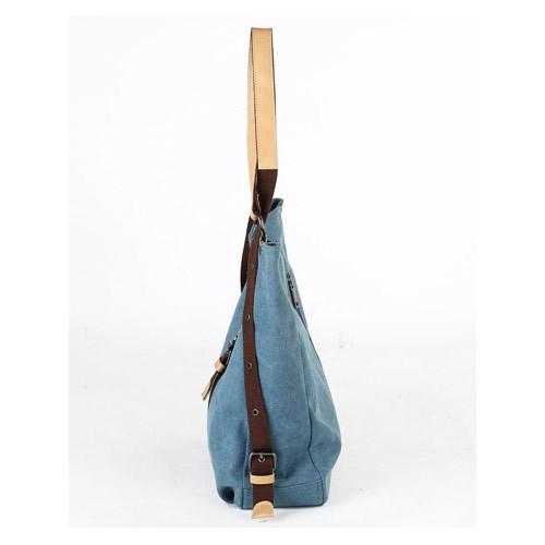 Canvas fashion ladies handbag tote bags customize wholesale handbags and backpacks
