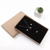 Custom Jewelry Gift Boxes Packaging Portable Gold Stamping Paper Jewelry Boxes