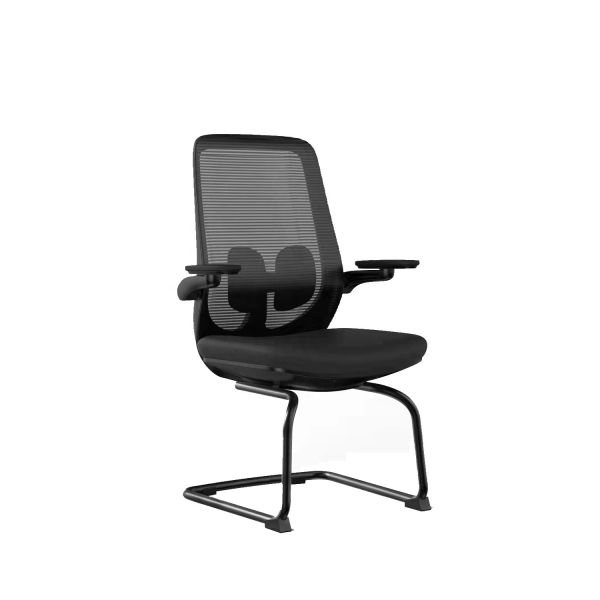 Stay Cool and Comfortable with Y-SEATER Mid-back Mesh Office Conference Chair 2D Arm