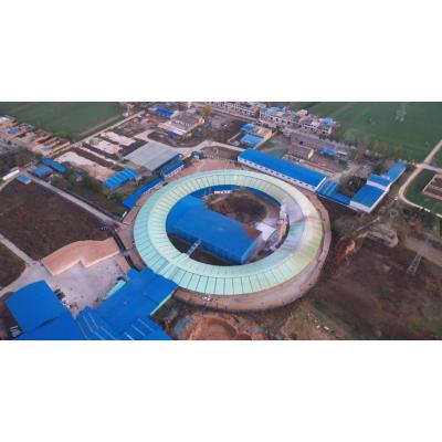 7.2m Section Rotary Kiln Brick Plant To Burning Clay Bricks With 1 Year Warranty