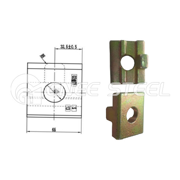 Легкая масса железнодорожных зажимов типа K ASIN Standard