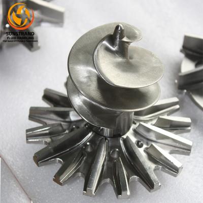 High Speed Centrifugal Pump Spare Parts Inducer Customized Hydraulics