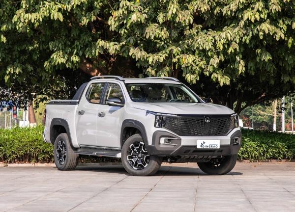 2025 ODM Battery Gasoline Petrol Fuel Hybrid Chang An Hunter Pickup Truck Gray / White / Orange Interior Color 1930mm Width