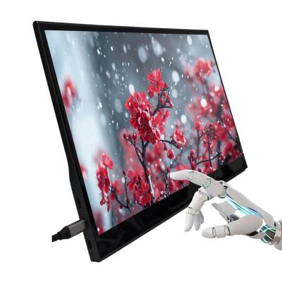 Monitor portátil USB Tipo C 15,6 polegadas IPS Painel 60Hz touchscreen Monitor de jogos