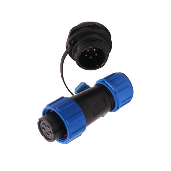 SP13 poder superior fêmea 5 Pin Panel Mount Connector IP68