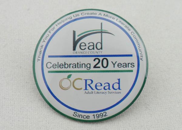 Offset Printing Brass / Aluminum / Stainless Steel Lapel Pin, Enamel Pins Custom with Gold Plating