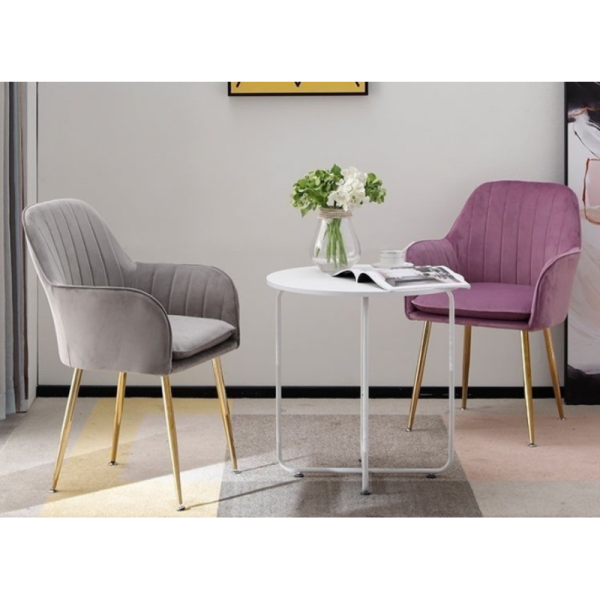 Dining Chairs Faux Leather Wooden Legs Dining Room Chair Hotel Luxury Dining Chair