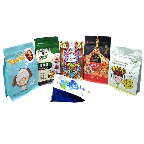 Matte White Kraft Paper Coffee Packaging Pouch 8oz 12oz 16oz