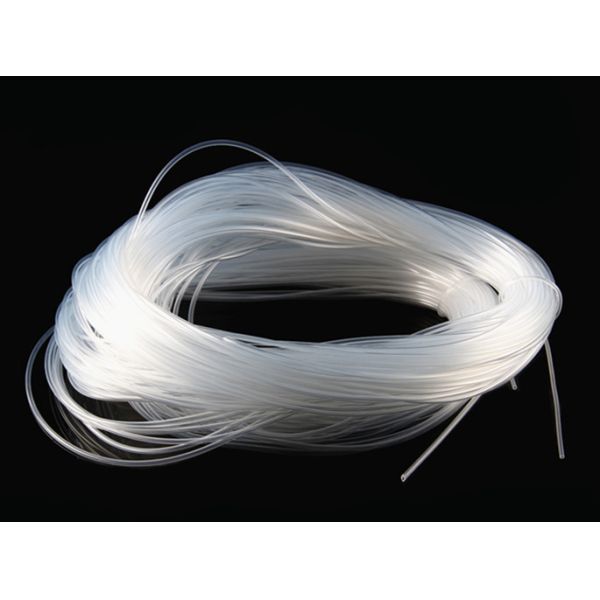 Силиконовая трубка LFGB без запаха, OD 0,15 мм, платиновая, гибкая