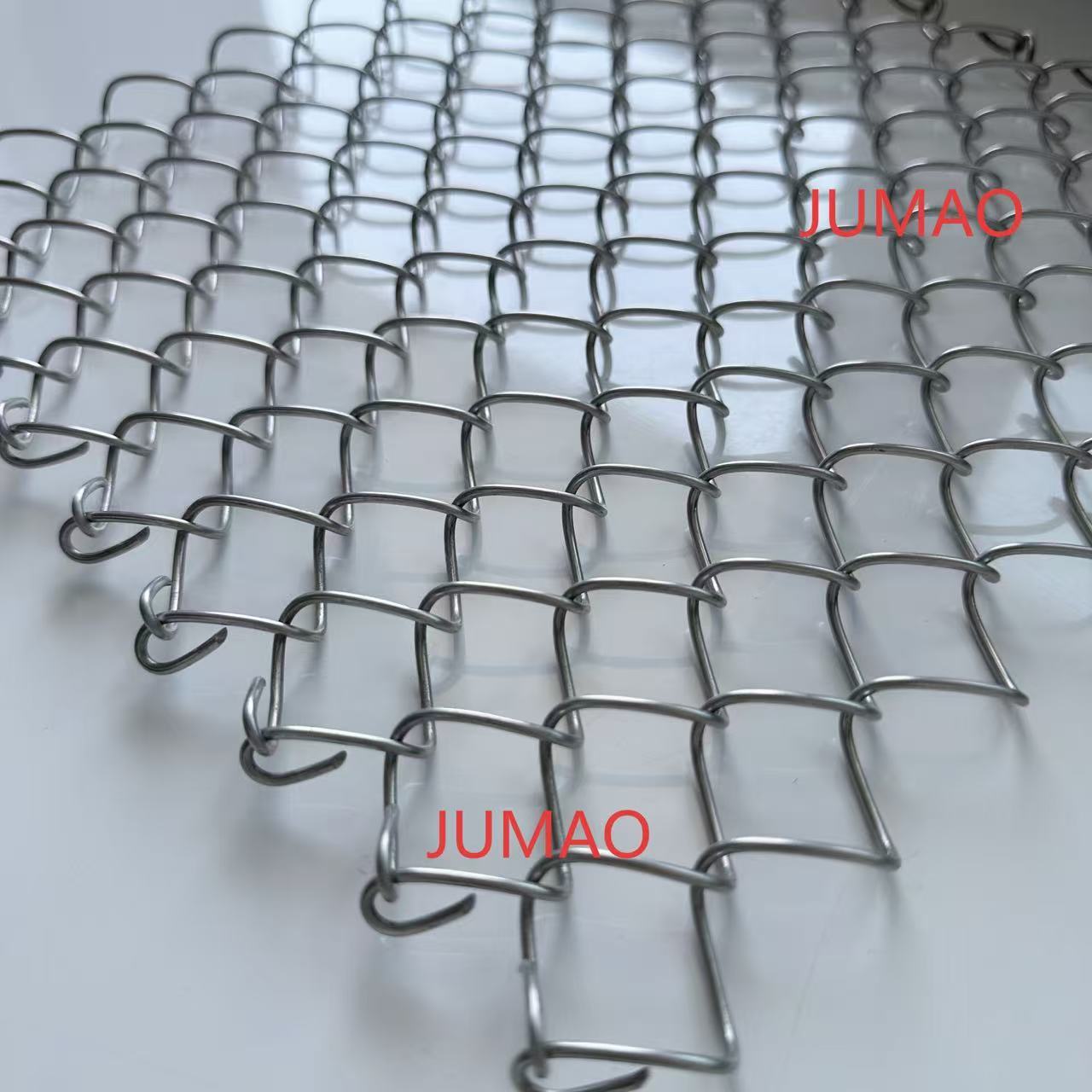 Decorative Partition Spiral Metal Mesh Architectural Mesh Facade Wire Mesh