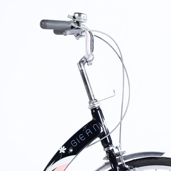 24 стальные рамки односкоростной дамской велосипед городской велосипед с передним и задним дисковым тормозом