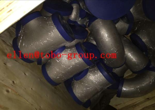 GB / T13401 ASME B16.9 90 Degree Stainless Steel Elbow SR Seamless Welded