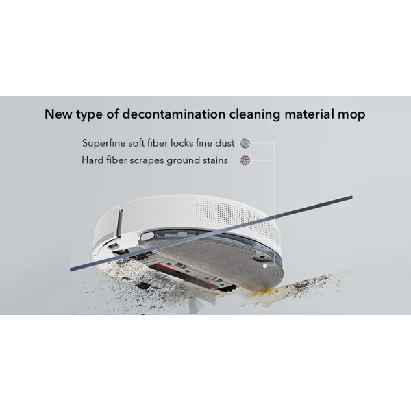 TROUVER Finder Robot Vacuum Cleaner For Home Automatic Sweeping Dust Sterilize TROUVER Portable Vacuum Cleaner