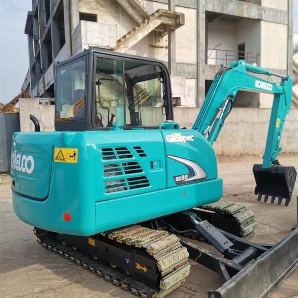 La mejor y buena salud utilizada Kobelco Excavator SK60-8 SK60 con 1012 horas de trabajo