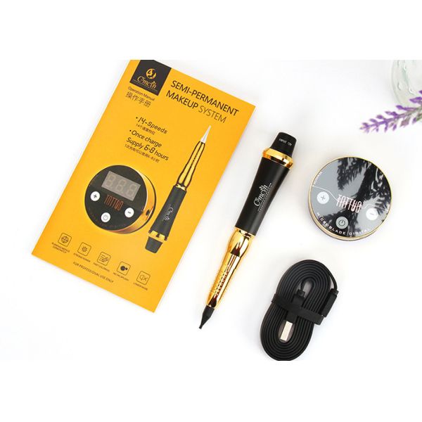 7F 14 Speeds Rotary Lip Eyeliner Tattoo Makeup Machine