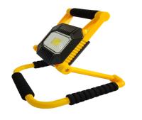 Luz de trabajo recargable ligera del trabajo plegable portátil del LED soporte de la rotación de 360 grados