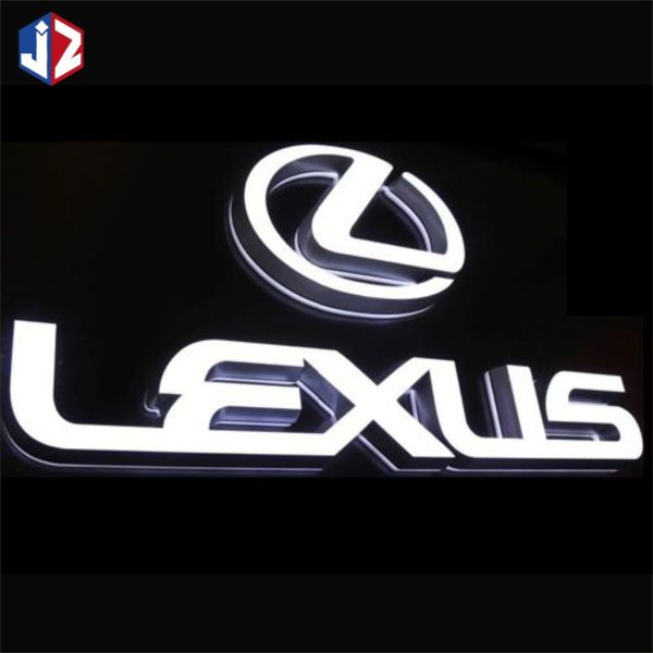 Printed 3D LED Acrylic Signage