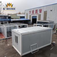 Hogares modulares prefabricados del envase del panel de bocadillo de la PU