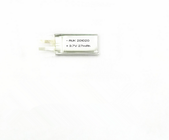 2 мм сверхтонкая литий-полимерная батарея 27mAh 3.7V Липо-аккумулятор