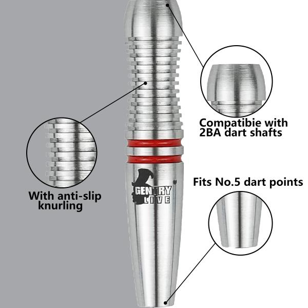 Gentry Live Darts No.5 80% Tungsten Darts Set 16g