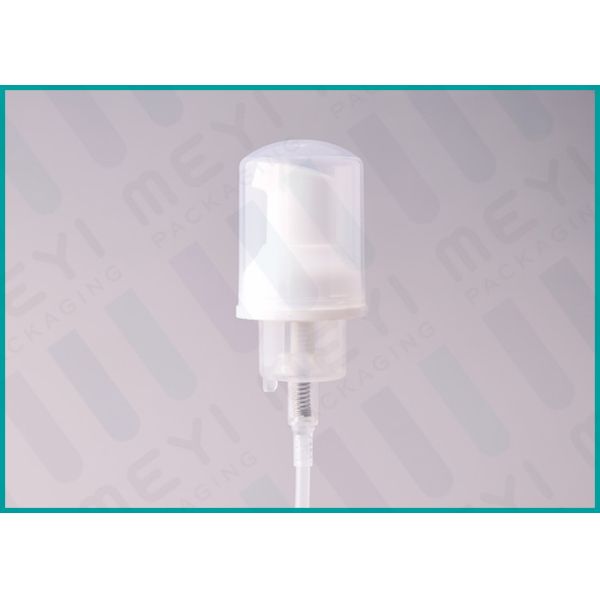 White Plastic Foam Soap Dispenser Pump 33mm Round Cap Hand Soap Bottle Closure
