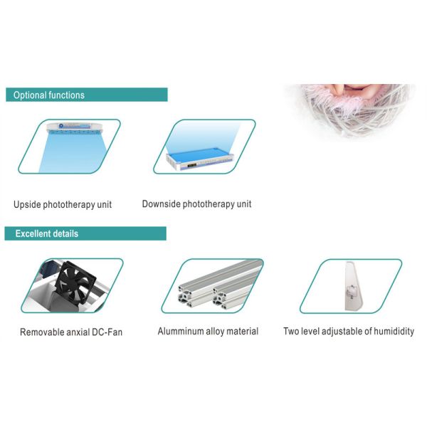 Air Mode Hospital Infant Incubator Microprocessor Based Servo Controlled Temperature System