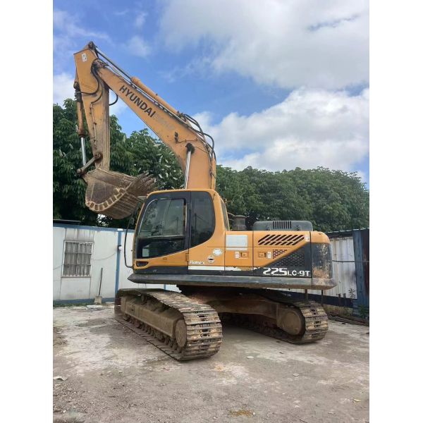 Гидравлический экскаватор, оригинальный экскаватор Hyundai 225-9T Скидка