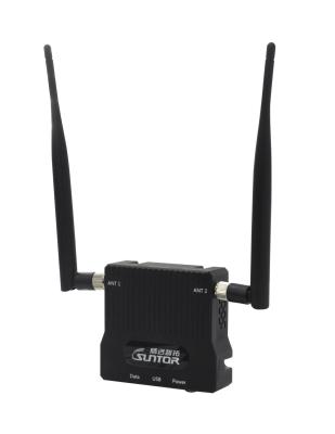 o vídeo video dos ethernet do IP da ligação de dados do UAV de Transcevier dos zangões de 5KM HD em/Output