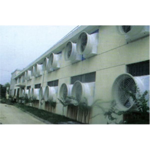 Ventilation exhaust fan with glass steel material with CE certification