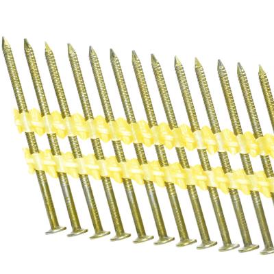 Ring Shank Galvanized Plastic Strip Nails For Building Cinstruction 2-Inch by .113-Inch