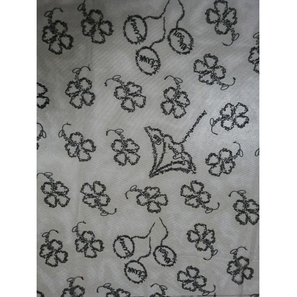 ドイツ体の花の刺繍されたレースの生地