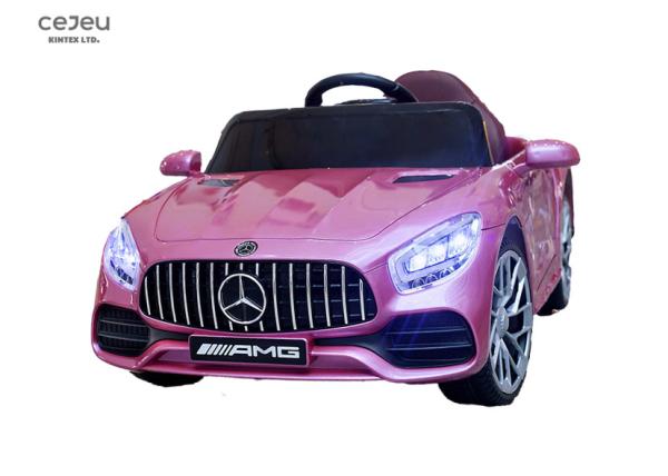 Kids 6V4AH Remote Control Electric Car With LED Lights And Music