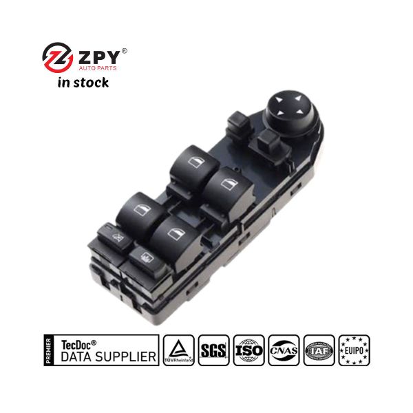 ZPY Corrosion Resistant Power Window Switch with Precision Electronic Components and OE Standard Size for BMW E60 E61