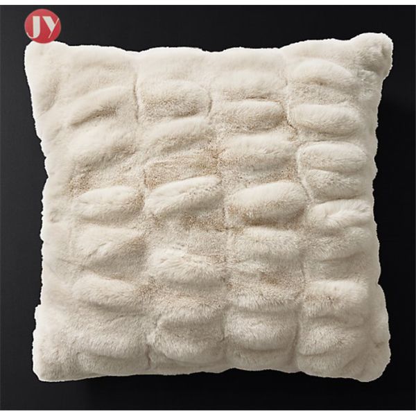decorative luxury soft fluffy faux fur throw pillow covers 18inch*18inch,mongolian style cushion case for couch,bed,sofa