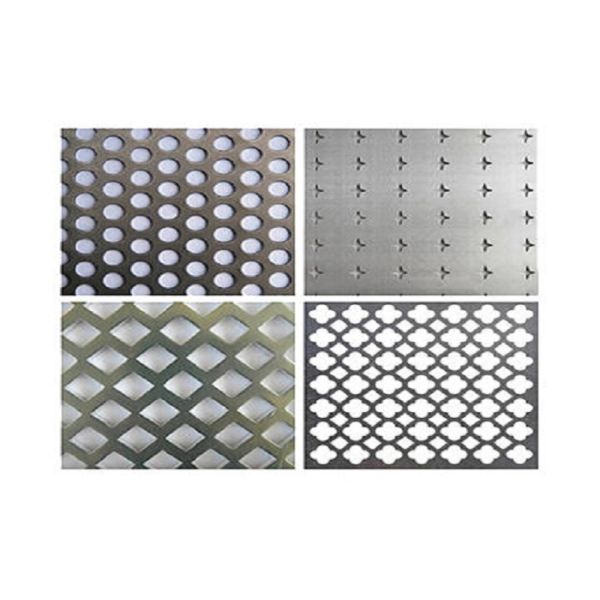 Customized Perforated Aluminum Sheet 3003 H14 Round Hole Perforated Sheet