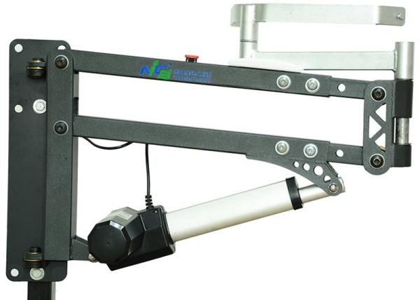 3 Functions Wall Mounted Patient Lift Black Color Electric Power Driven