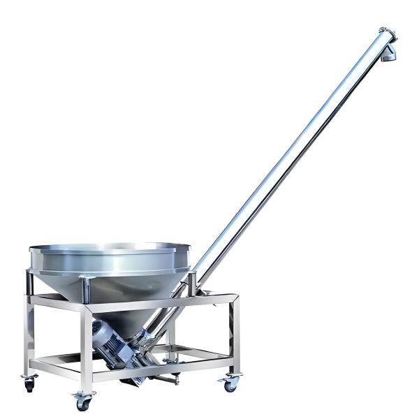 Multi-purpose Stainless Steel Screw Auger Feeder with Compact Structure for Efficient Powder and Ice Conveying
