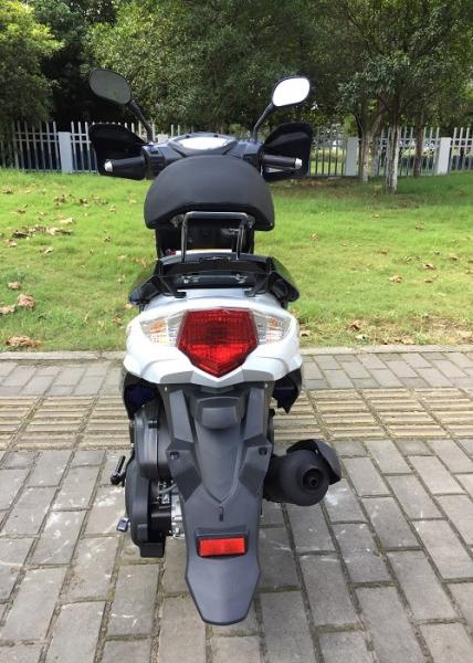 Steel Gas Motor Scooter Lightweight High Speed Drum Brake Auto Transmission