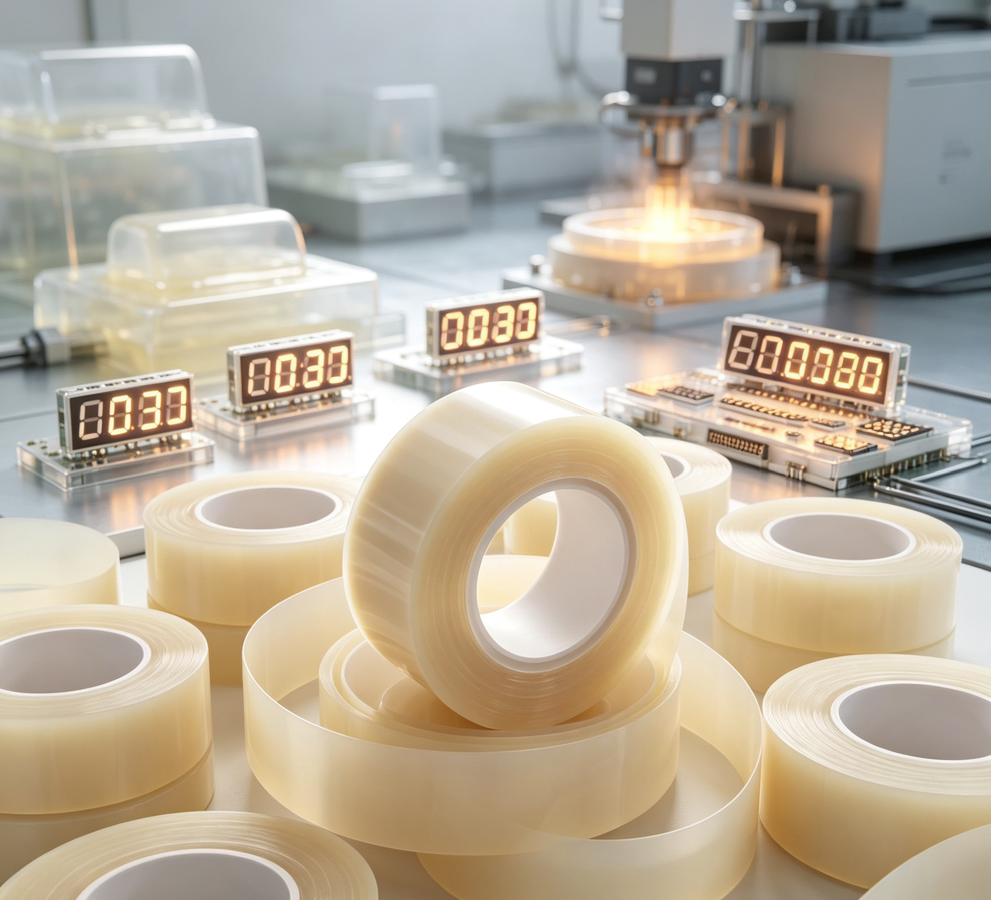 LED digital tube, LED dot matrix module potting & high-temperature curing protection