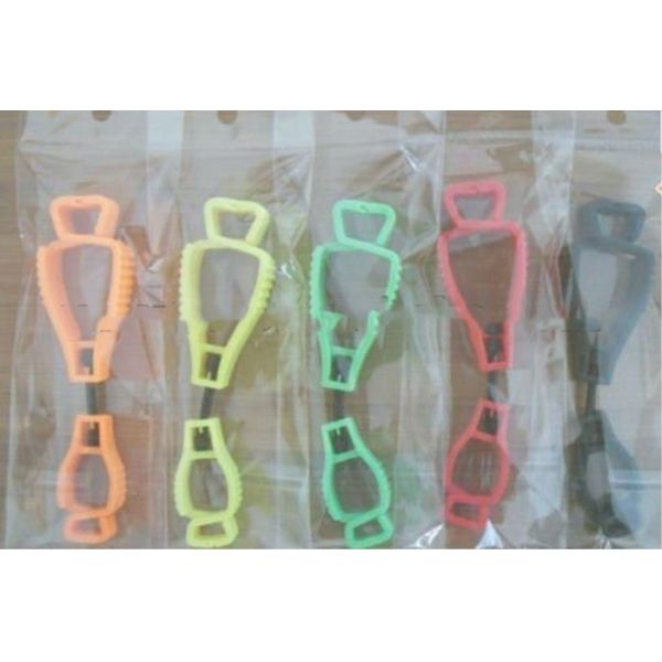OEM Injection Molded Plastic Glove Hanger Clips For Safety Working