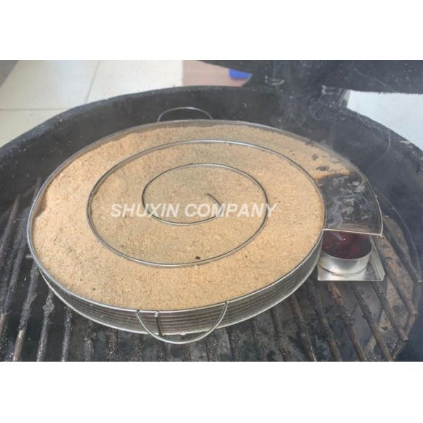 Durable Meat Smoke Generator For BBQ Accessories Tools 25x25x5 Cm Size