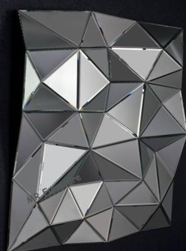 Contemporary Wall Mirrors For Living Room , Abstract Modern Wall Mirrors