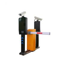 Sistema de reconocimiento automático inteligente de la placa con la puerta de la barrera