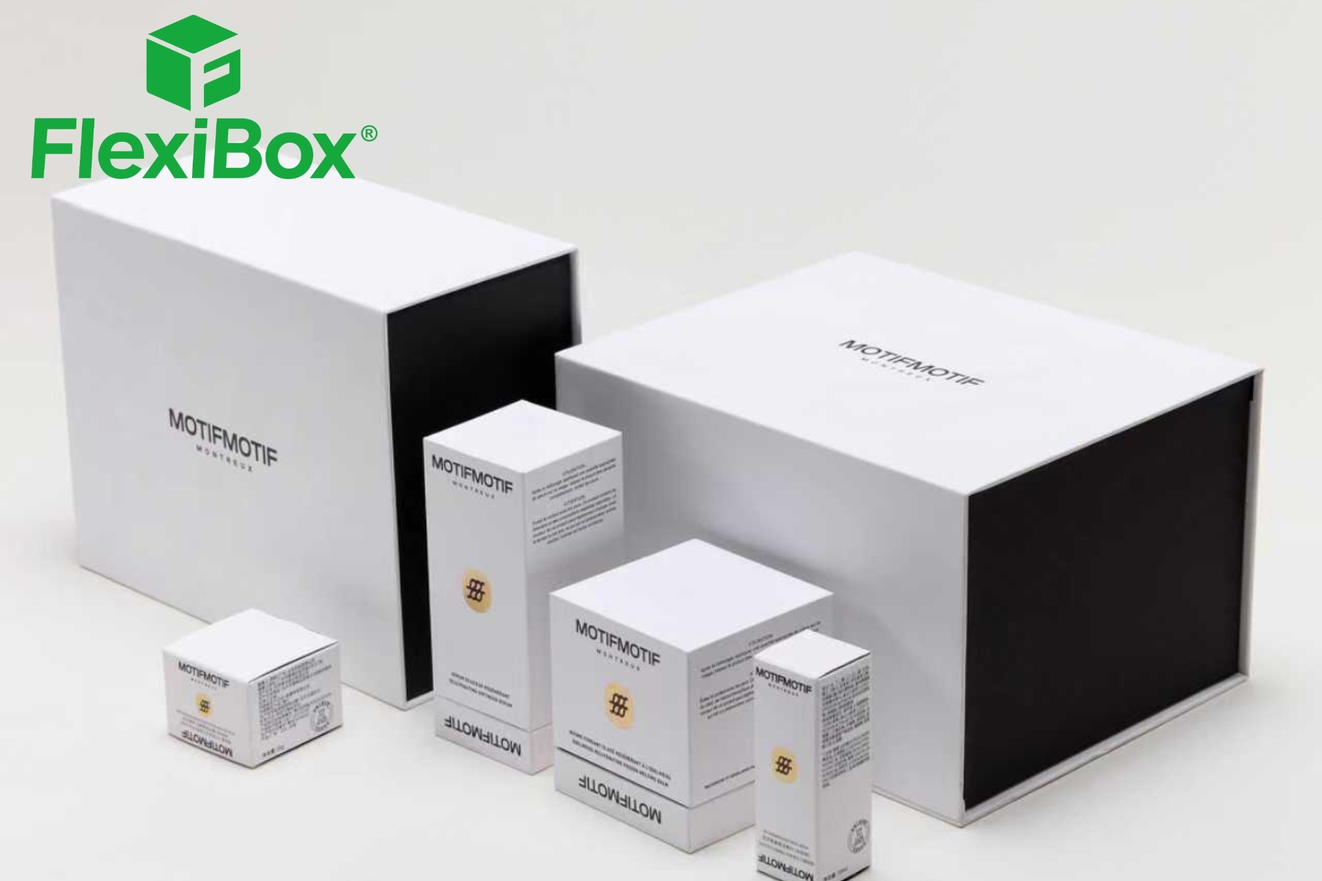 Black Gold Pattern Luxury Magnetic Gift Box with Customizable Inserts for Premium Packaging