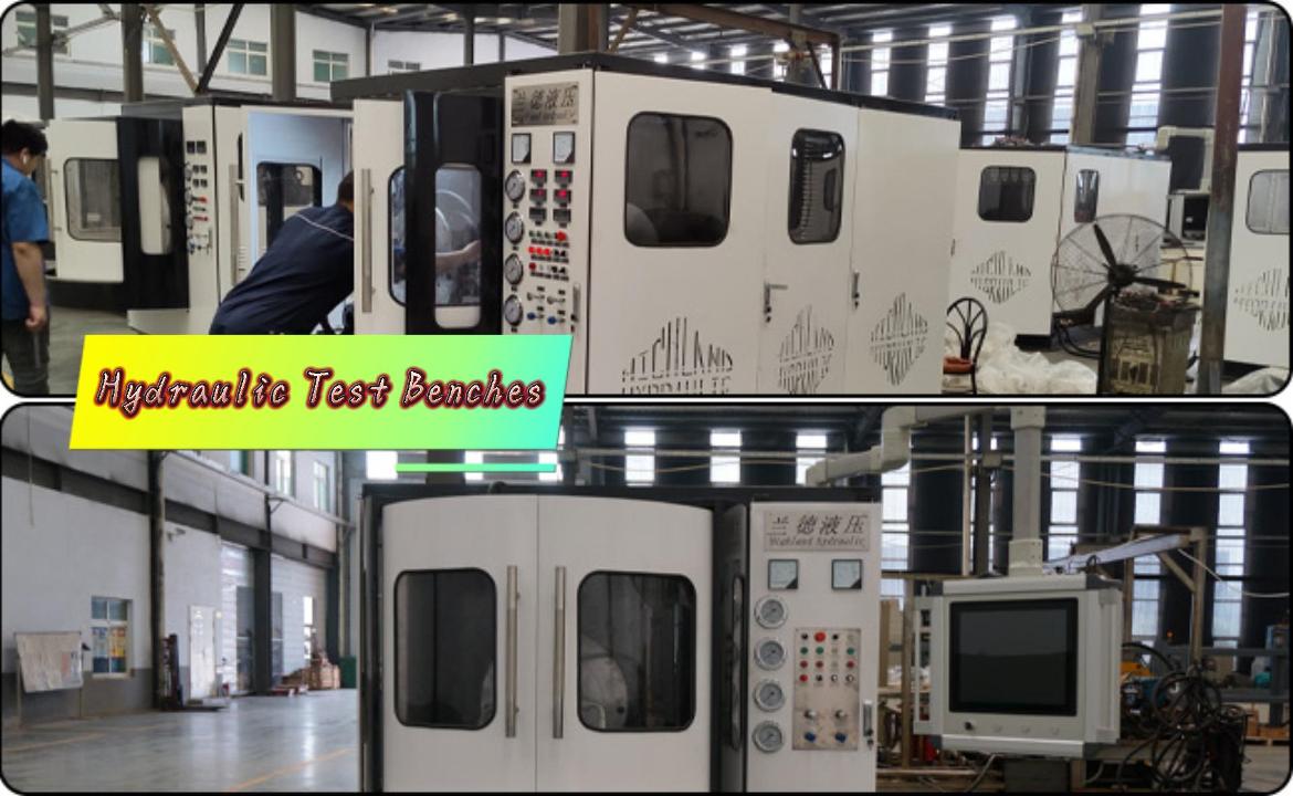 YST450 Hydraulic Test Benches HIGHLAND Надежные гидравлические испытательные скамейки легкая в эксплуатации высокая скорость потока для точного тестирования