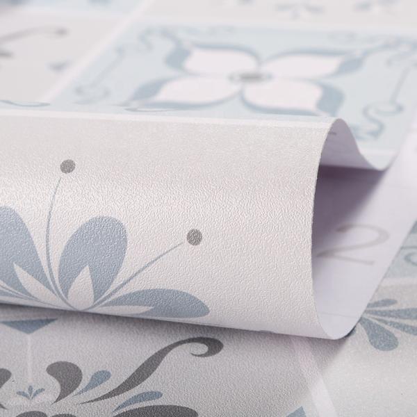 Modern Interior Decoration Contact Paper Fireproof 3D Wallpaper Self Adhesive Tiles Designs